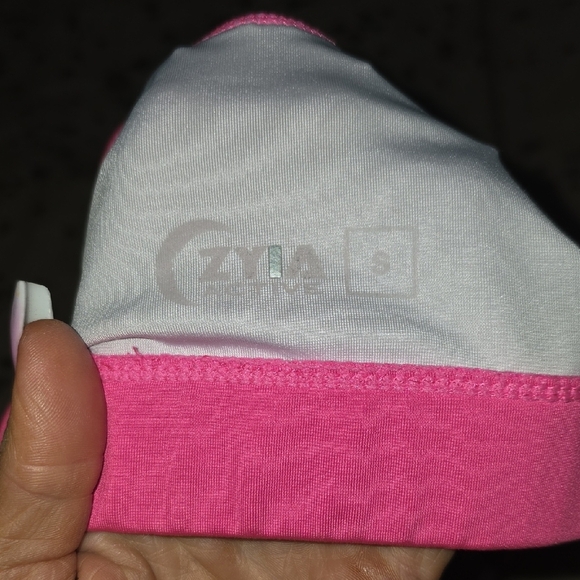ZYIA Pink Racerback Sports Bra Intimates - Picture 3 of 3